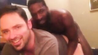 Black Bareback Amateur Takes it Hard