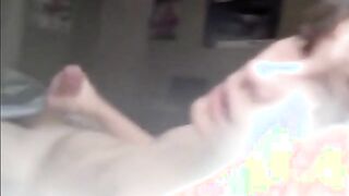 Sleek Twunk Films Himself Wanking (Handsome man)