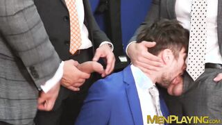 Sexy Drew Dixon took the massive cock of hot Sir Peter in a foursome