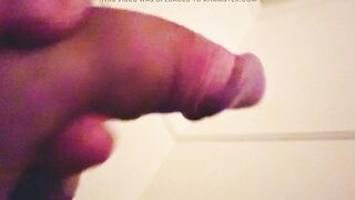 dude showcases his HARD-ON