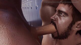 Gargle Job in the Locker Apartment part trio