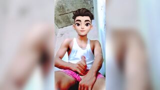 nineteen yo boy doing onanism