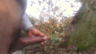 Humungous Black Manmeat Indian Stud Outdoor