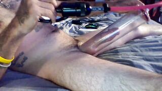 slobber on my Mind-blowing Pumped Spunk-pump