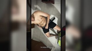 On cold nights it is always excellent to super hot up with a wank off until you get the phat JIZZ