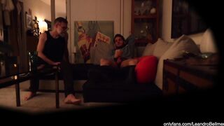 Grandpa caught gay grandson jacking and cumming