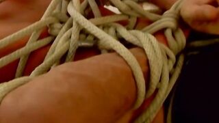 Watch as Hung Derek Pain struggles on getting his freedom from all tormenting