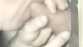 Fat Cock Glory Hole Blowjob