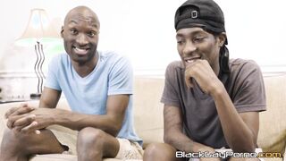 For this interview Blaine Porter seduces hung Robbie Dash into wild bareback