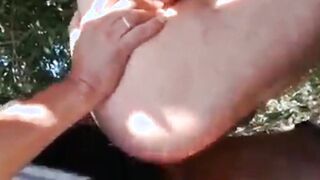 Big-Cock Daddy Loves Foreskin Outdoors9999