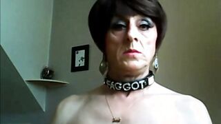 SISSY EVE'S ADULT TOY SHOW - amateur crossdresser webcam fun