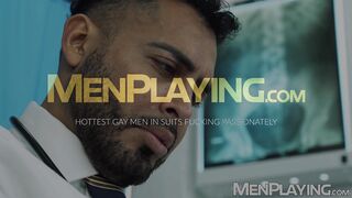 Hunky Koki Castillo has his asshole examined and plowed by Viktor Rom