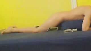 Fleshlight Fun: Pillow Humping with a Happy Ending!6666