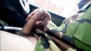 Outdoor Amateur Blowjob & Handjob Cumshots