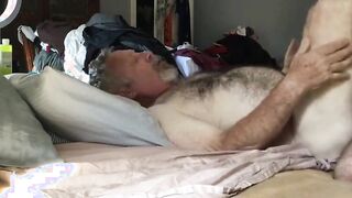 Mature Gay Daddy Barebacks His Hunk Lover88888