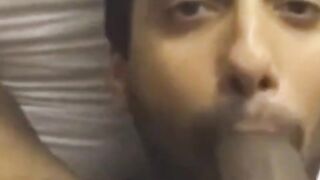 Indian Amateur Sucks a Big Black Cock7777