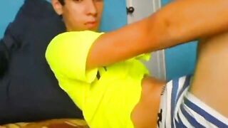 Latin Amateur Twink Masturbating Solo