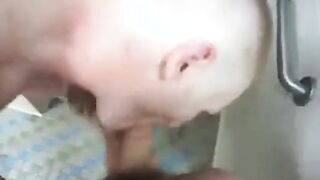 Big-Cock Daddies Cruising in Public Showers