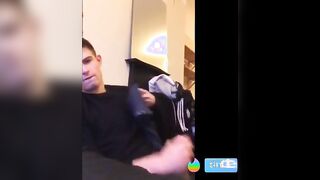 Twink Jerks His Big Cock