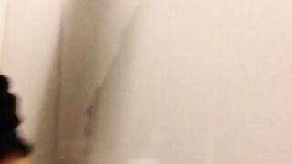 Bareback Twink Amateur Takes it in the WC7777