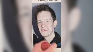 Cumtribute to Philipp Sander 01 (str8 best friend)