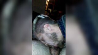 Mr. Steele's Big Cock Sucked by a Skinny Twink