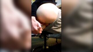 Twink's First Time With a Large Butt Plug