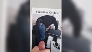 Cumtribute to Christian Kirchner (my str8 boss) 3s