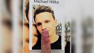 Cumtribute to Michael Nitka (sexy str8 friend) 3s