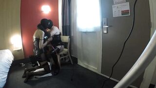 Docile Submissive Games with a TV CD1w