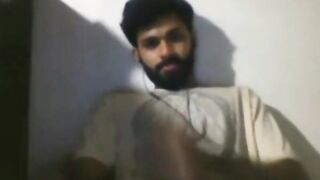 Big-Cock Indian Guy Jerks Off on Webcam1w
