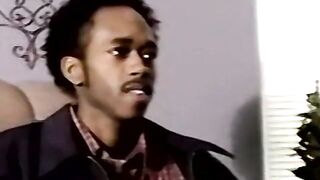 Athletic black amateur strokes his BBC monster on camera