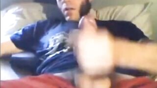 Daddy Shoots 10 Loads - Amateur Webcam Handjob