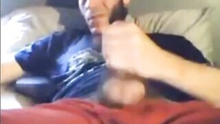 Daddy Shoots 10 Loads - Amateur Webcam Handjob234