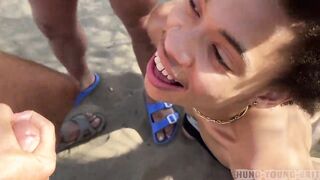 YOUNG TWINK'S VERY FIRST TIME IN GRAN CANARIA SAND DUNES CRUISING