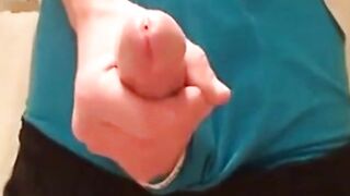 Twink ruins his orgasm after peehole play on webcam457