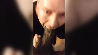 Black Dick Sucked by a White Guy45g