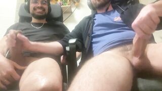 jacking off with my acquaintance
