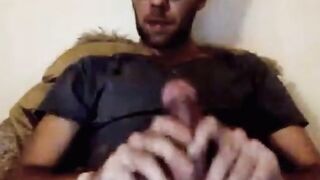 French Stud Shoots a Big Load - Amateur Webcam Solo3r