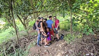 Intercourse on the trail - Steamy fuckslut in the pubic hair - Part 01