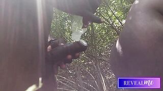 RevealMe - BLACK HOMOSEXUAL DUO WOODS LOVEMAKING: WILD MANMEAT-TUGGING & BUTT SEX ESCAPADE