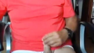 Daddy Hunk Jerks Off on Webcamds