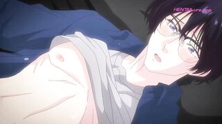Ready for slurpy kisses and ass overflow on a sweaty uke? HENTAI ANIME