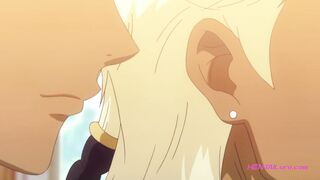 Titan dominates bride in bed after erotic feast ○ Dubbed Gay Anime