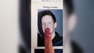 Cumtribute to Philipp Sander (my str8 best friend)