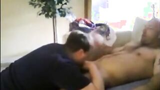 Bulky muscle str8 lube sphere employee